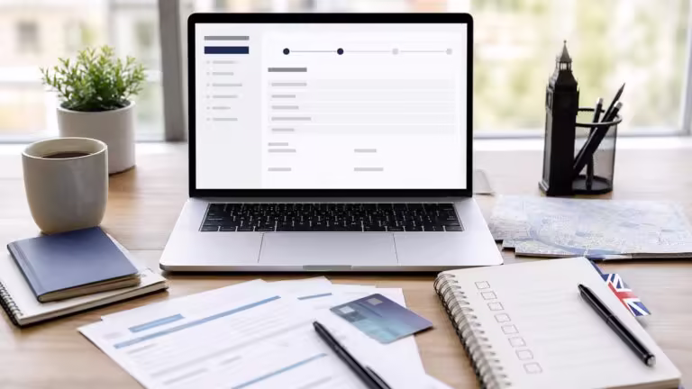 UK company registration documents and online business setup notes